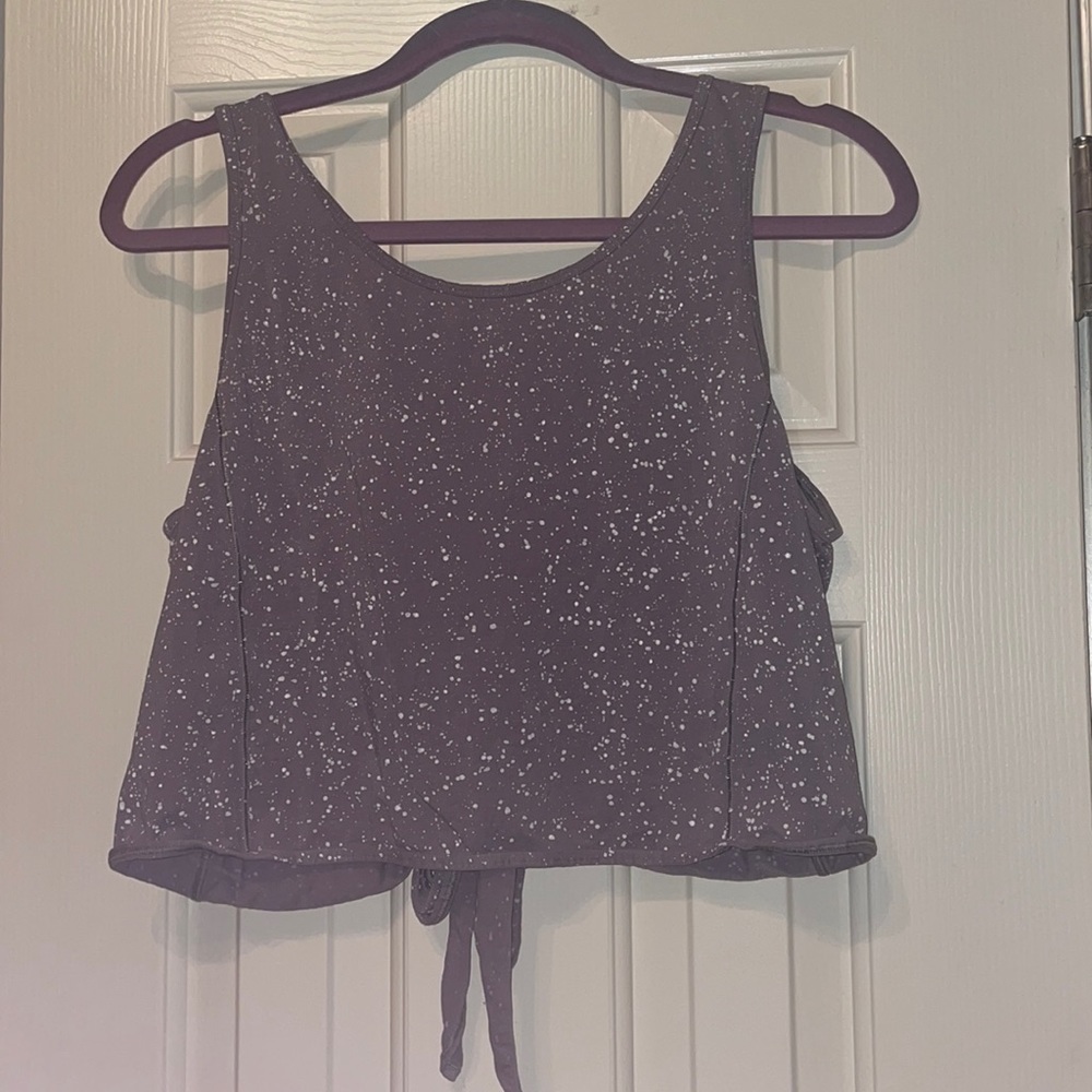 Lululemon cropped tank